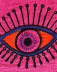 Pink Eye Organic Cotton Peshtemal Towel