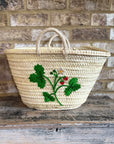 Handwoven Strawberry Fields Market Bag