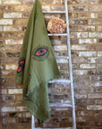 Khaki Eye Organic Cotton Peshtemal Towel