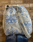 Meadow Mist Hand Block Printed Duffle Bag