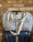 Meadow Mist Hand Block Printed Duffle Bag