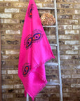 Pink Eye Organic Cotton Peshtemal Towel