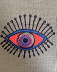 Khaki Eye Organic Cotton Peshtemal Towel