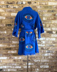 Organic Kimono in Blue: Short