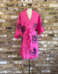 Organic Kimono in Pink: Short