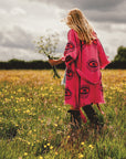 Organic Kimono in Pink: Short
