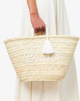 Handwoven Bride Straw Bag