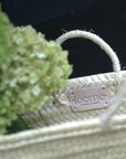 Handwoven Bride Straw Bag