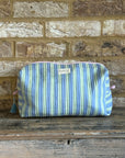 Quilted Dyson Hair Travel Case - Green & Blue Stripe