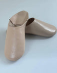 Handmade Moroccan Leather Babouche Slippers | Porridge