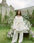 The Sol Bridal Set: Off White Lounge Suit - Restock Coming Soon!
